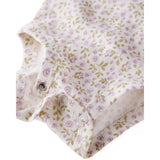 Lot de 2 Bodies à Manches Longues en Coton Bio Bébé Fille Little Planet - Fleurs Lilas