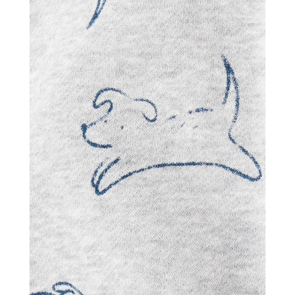 Pantalon à Enfiler Chiens Bébé Garçon Carter's - Gris