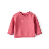 Sweat More Hugs Please Bébé Fille Carter's - Rose