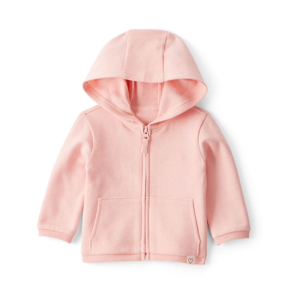Veste Zippée à Manches Longues Bébé Fille Carter's - Rose