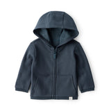 Veste Zippée à Manches Longues Bébé Garçon Carter's - Bleu Marine