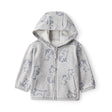 Sweat Zippé à Capuche Chiens Bébé Garçon Carter's - Gris