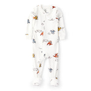 Grenouillère DreamPlush Hélicoptères Bébé Garçon Carter's - Ivoire