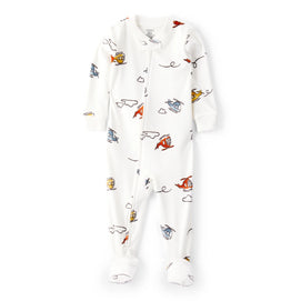 Grenouillère DreamPlush Hélicoptères Bébé Garçon Carter's - Ivoire