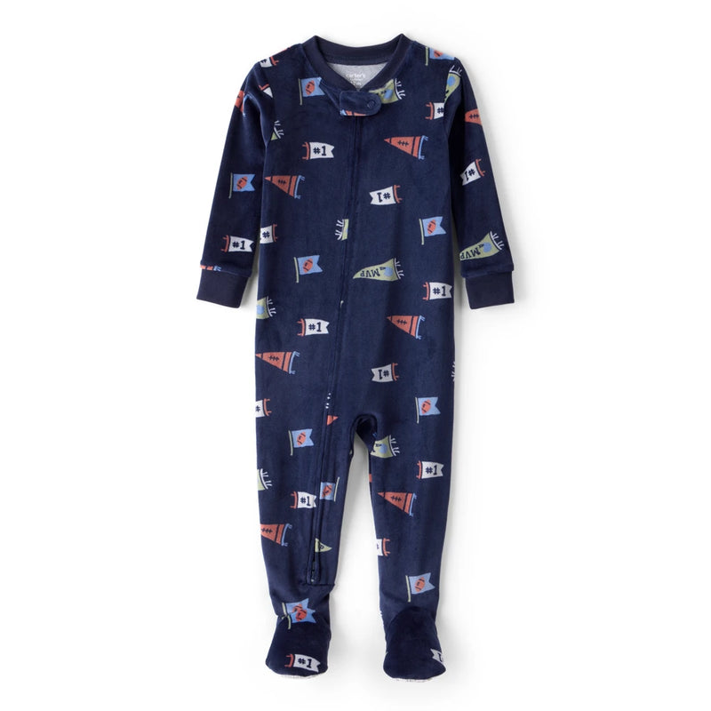 Grenouillère en Polaire MVP Bébé Garçon Carter's - Bleu Marine