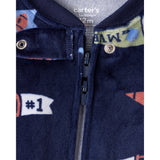 Grenouillère en Polaire MVP Bébé Garçon Carter's - Bleu Marine