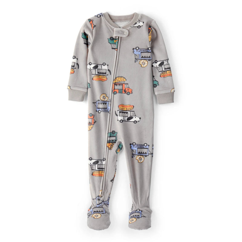Baby Boy Carter's DreamPlush Food Truck Sleep & Play - Gray