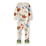 Grenouillère DreamPlush Dinosaures Bébé Garçon Carter's - Beige