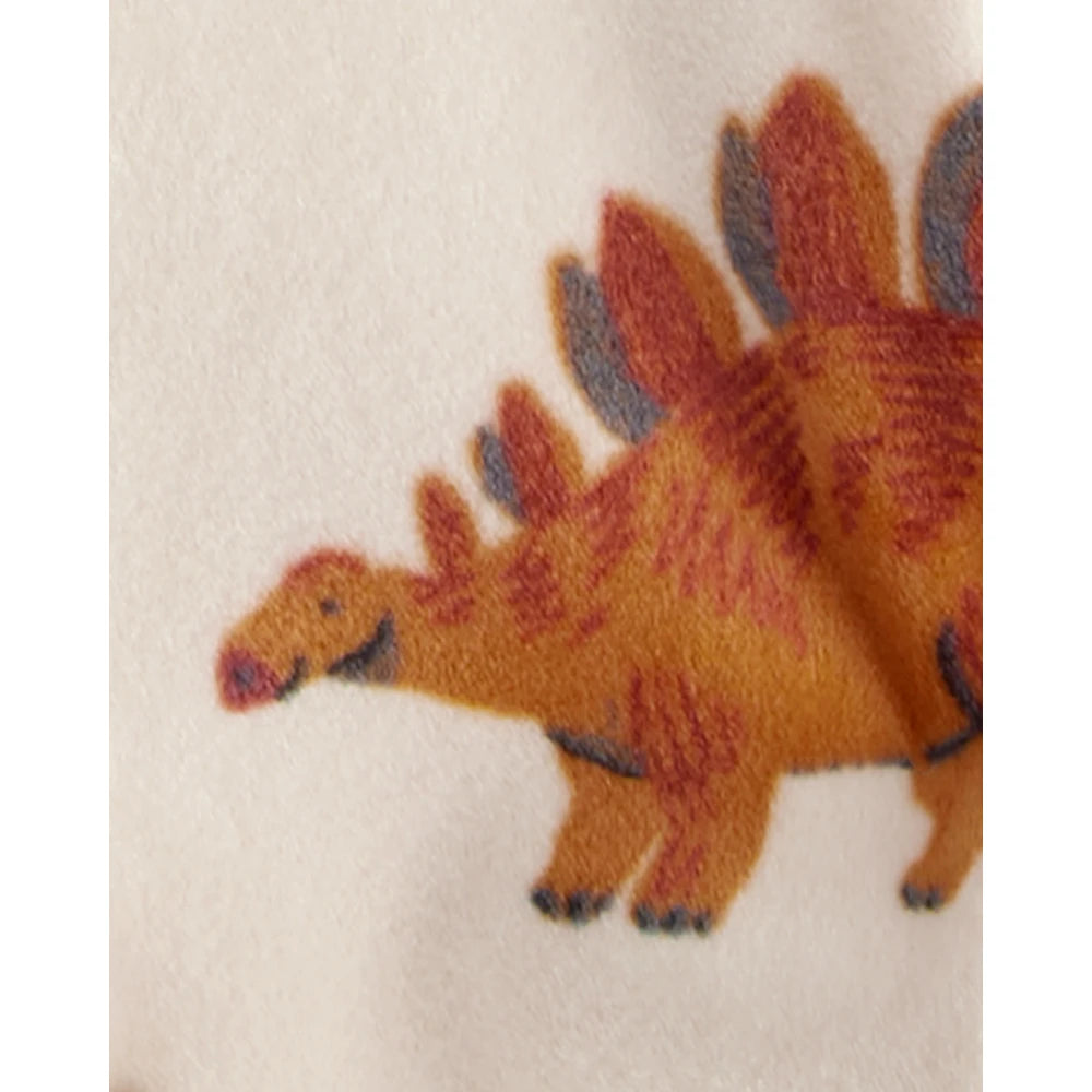 Grenouillère DreamPlush Dinosaures Bébé Garçon Carter's - Beige