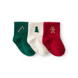 Lot de 3 Paires de Chaussettes Côtelées de Noël Bébé Garçon Carter's - Multi