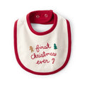 Bavoir My First Christmas Bébé Carter's - Blanc