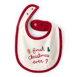 Bavoir My First Christmas Bébé Carter's - Blanc