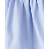 Haut Brodé à Manches Longues Bébé Fille OshKosh - Bleu