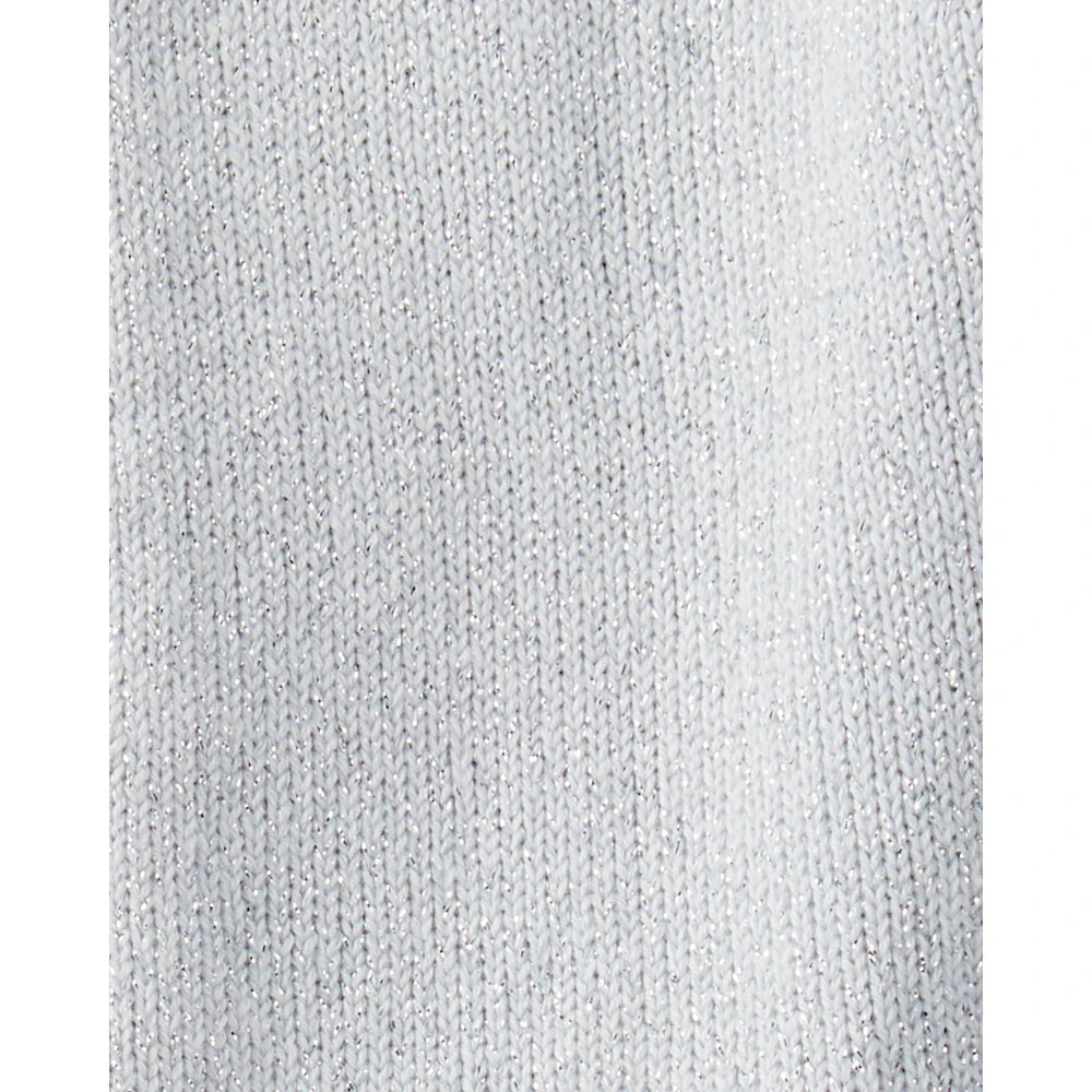 Pull de Fête Métallisé à Manches Longues Bébé Fille OshKosh - Bleu