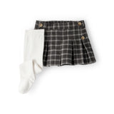 Ensemble 2 Pièces Jupe à Carreaux et Collant Bébé Fille OshKosh - Multi
