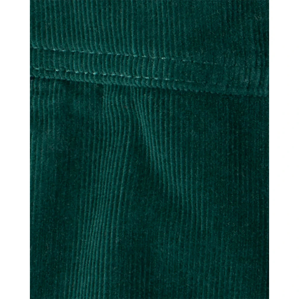 Salopette en Velours Côtelé Bébé Garçon OshKosh - Vert