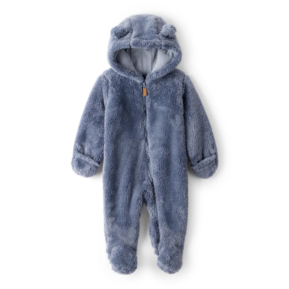 Combinaison Pilote à Capuche en Sherpa Bébé Garçon Carter's - Bleu