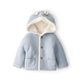 Cardigan en Coton Doublé Sherpa Bébé Garçon Carter's - Bleu