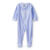 Grenouillère en Polaire Cœurs Bébé Fille Carter's - Bleu