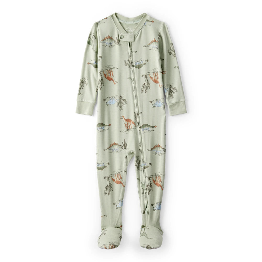 Grenouillère PurelySoft Dinosaures Bébé Garçon Carter's - Vert