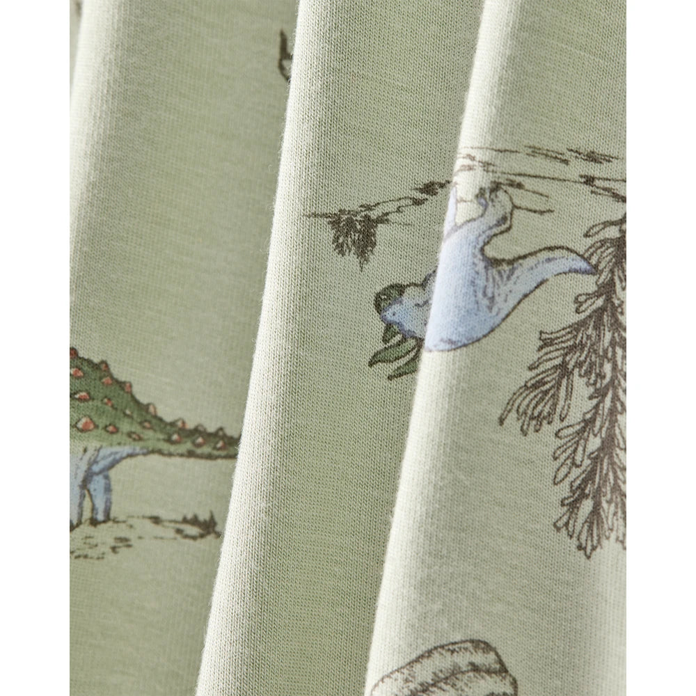 Grenouillère PurelySoft Dinosaures Bébé Garçon Carter's - Vert
