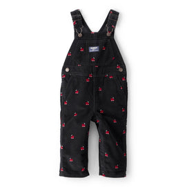 Salopette en Velours Côtelé Imprimé Trains Bébé Garçon OshKosh - Noir