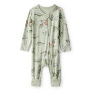 Grenouillère Convertible PurelySoft Dinosaures Bébé Garçon Carter's - Vert