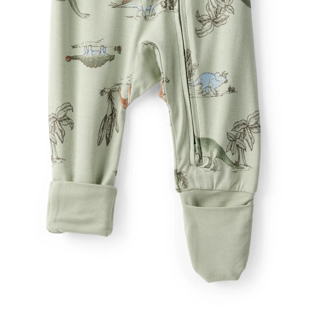 Grenouillère Convertible PurelySoft Dinosaures Bébé Garçon Carter's - Vert