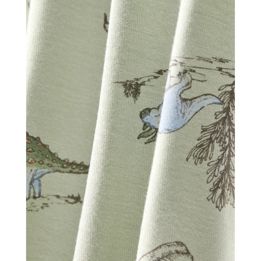 Grenouillère Convertible PurelySoft Dinosaures Bébé Garçon Carter's - Vert