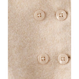 Caban à Manches Longues Bébé Fille OshKosh - Marron
