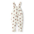 Salopette en Velours Côtelé Imprimé Oursons Bébé Fille OshKosh - Blanc