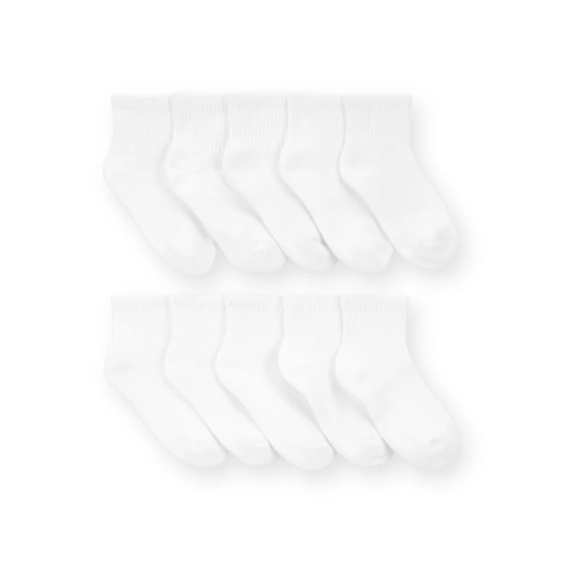 Lot de 10 Paires de Socquettes Bébé Garçon Carter's - Blanc
