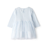 Robe en Tulle à Manches Longues Bébé Fille Carter's - Bleu