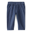 Pantalon à Enfiler Effet Denim Bébé Fille Carter's - Bleu