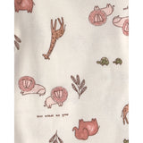 Lot de 4 Bodies à Manches Longues Safari Bébé Fille Carter's - Rose