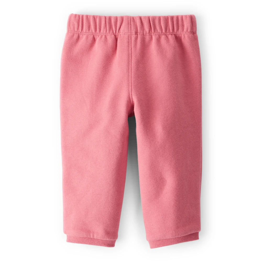 Pantalon à Enfiler en Coton Bébé Fille Carter's - Rose Foncé