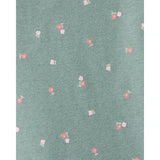 Lot de 5 Bodies à Manches Courtes Hiboux & Fleurs Bébé Fille Carter's - Multi