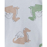 Lot de 5 Bodies à Manches Courtes Dragons & Rayures Bébé Garçon Carter's - Multi
