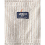 Salopette Short Carottes de Pâques Bébé Garçon OshKosh - Crème