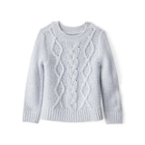 Pull Torsadé Métallisé Fille OshKosh - Bleu Glacier