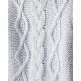 Pull Torsadé Métallisé Fille OshKosh - Bleu Glacier