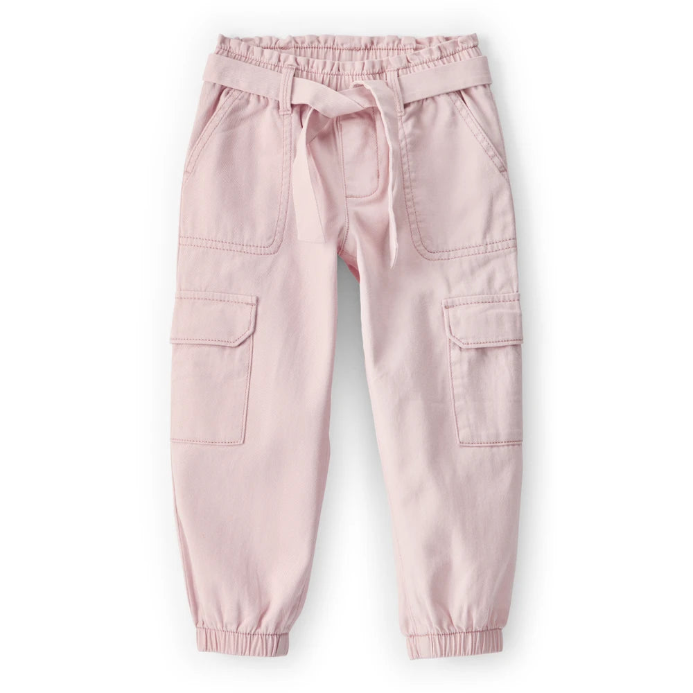 Pantalon Cargo en Coton Fille Carter's - Rose