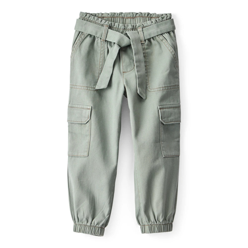 Pantalon Cargo en Coton Fille Carter's - Vert