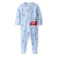 Pyjama 1 Pièce en Polaire Camion de Pompiers Garçon Carter's - Bleu