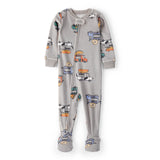 Pyjama 1 Pièce DreamPlush Food Truck Garçon Carter's - Gris