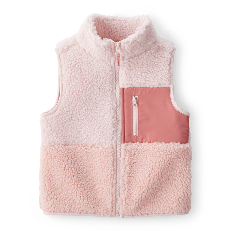 Gilet Sans Manches en Molleton Fille Carter's - Rose