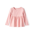 Haut Péplum Côtelé à Manches Longues Fille Carter's - Rose