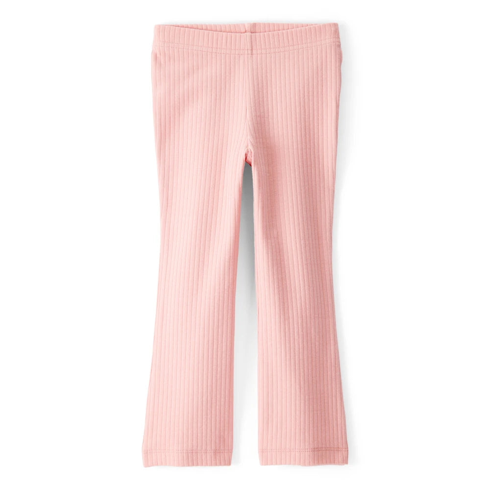 Pantalon Évasé Côtelé en Coton Fille Carter's - Rose