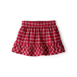 Jupe à Carreaux en Coton Fille Carter's - Rouge