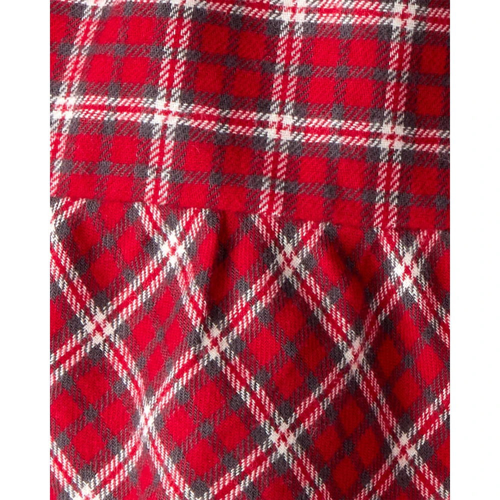 Jupe à Carreaux en Coton Fille Carter's - Rouge